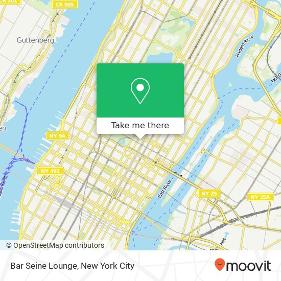 Bar Seine Lounge map