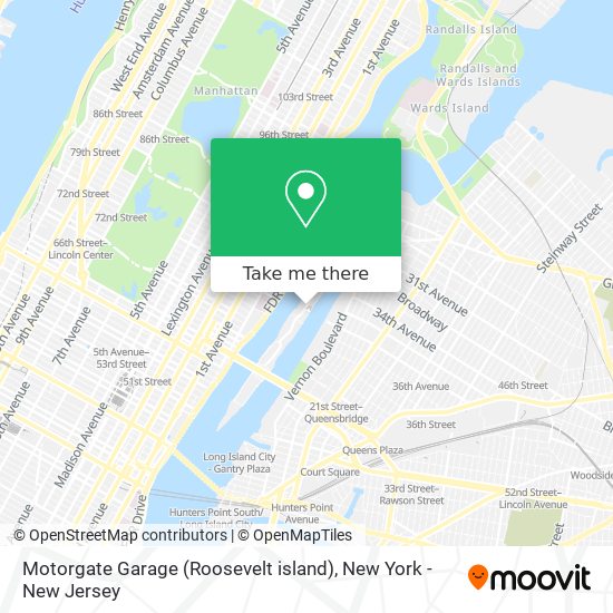 Motorgate Garage (Roosevelt island) map