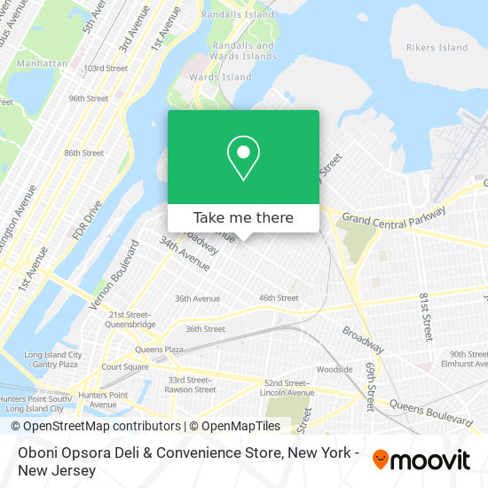 Mapa de Oboni Opsora Deli & Convenience Store