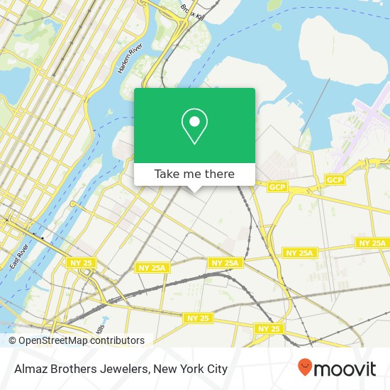 Mapa de Almaz Brothers Jewelers