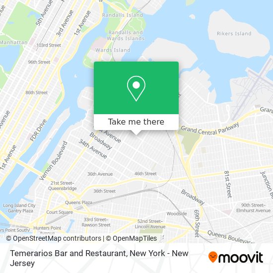 Mapa de Temerarios Bar and Restaurant