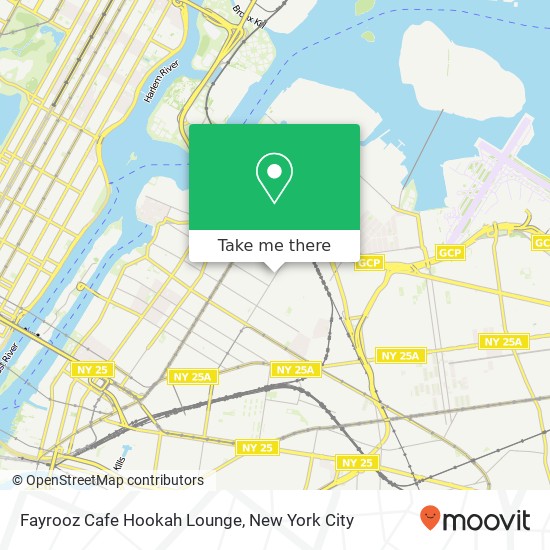 Fayrooz Cafe Hookah Lounge map