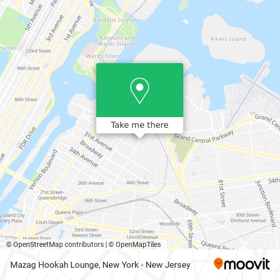 Mazag Hookah Lounge map