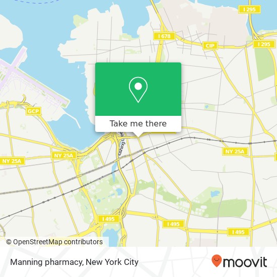 Manning pharmacy map