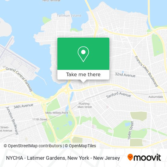 Mapa de NYCHA - Latimer Gardens