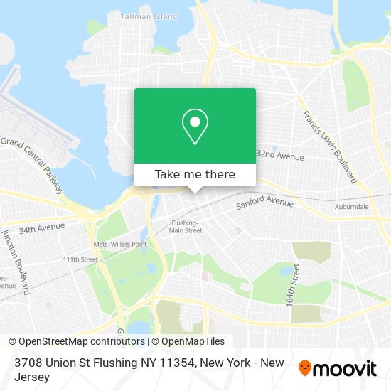 3708 Union St Flushing NY 11354 map