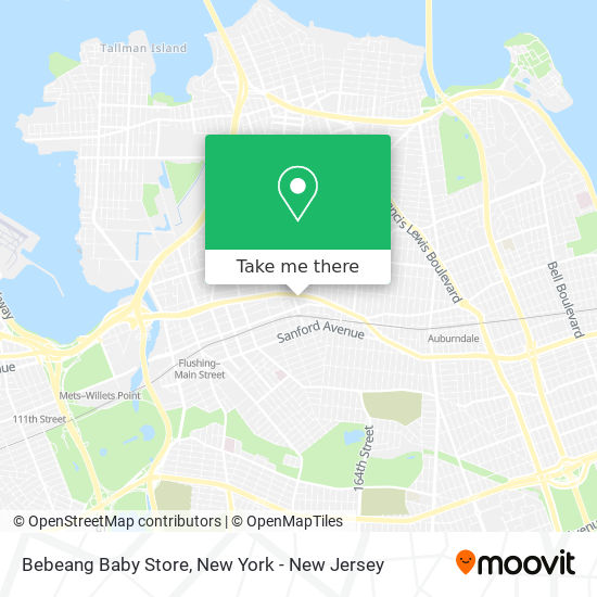 Mapa de Bebeang Baby Store