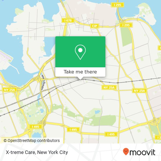 X-treme Care map