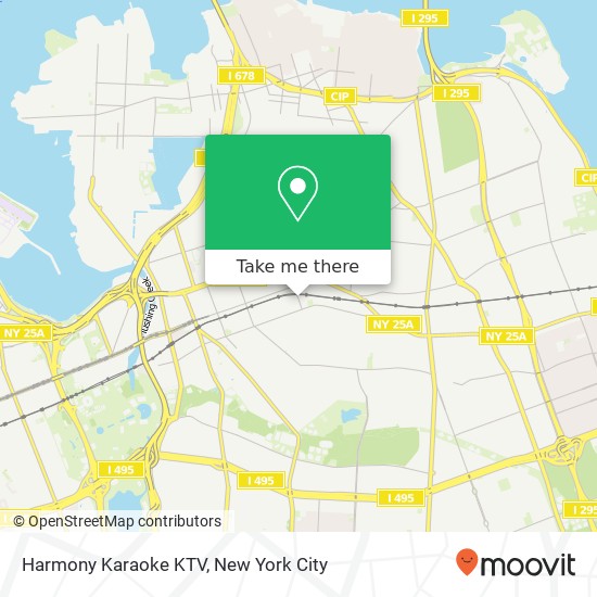 Mapa de Harmony Karaoke KTV