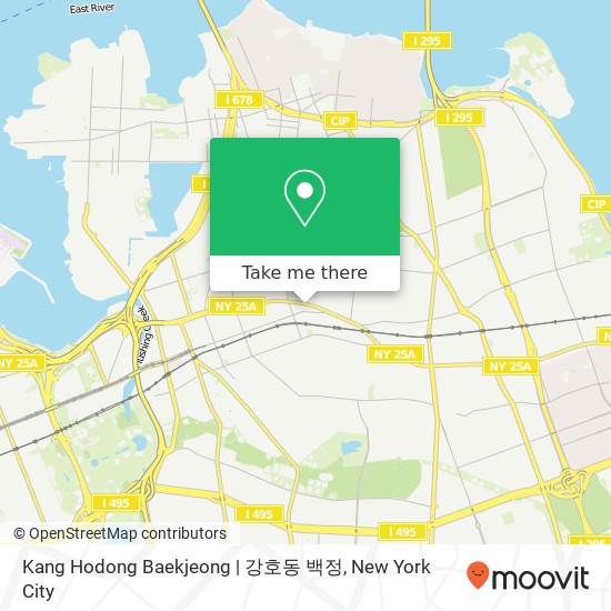 Mapa de Kang Hodong Baekjeong | 강호동 백정