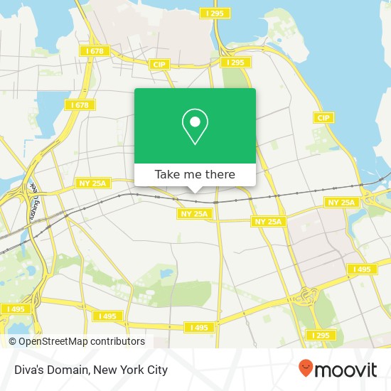 Diva's Domain map