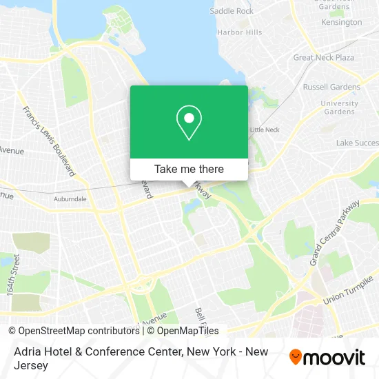 Adria Hotel & Conference Center map