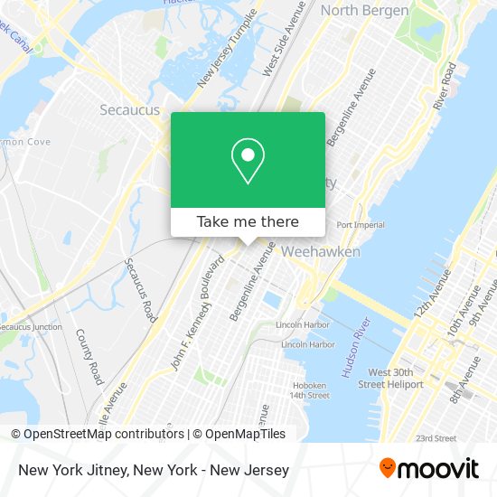 New York Jitney map