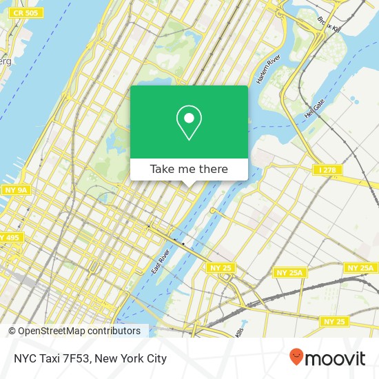 NYC Taxi 7F53 map