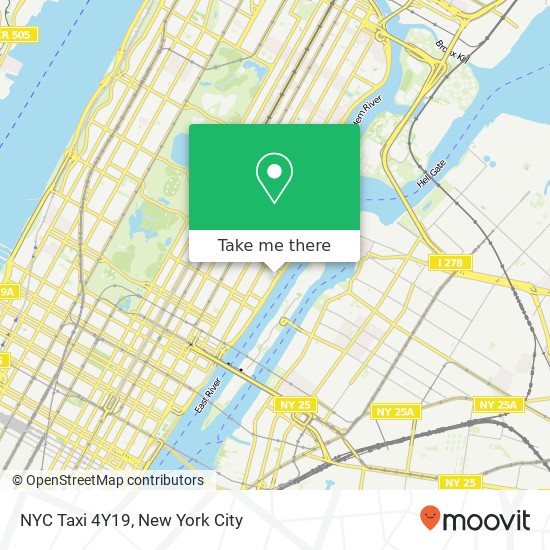 NYC Taxi 4Y19 map