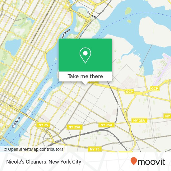 Nicole's Cleaners map