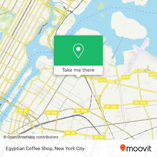 Egyptian Coffee Shop map