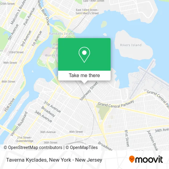 Mapa de Taverna Kyclades