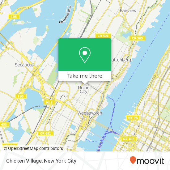Chicken Village map