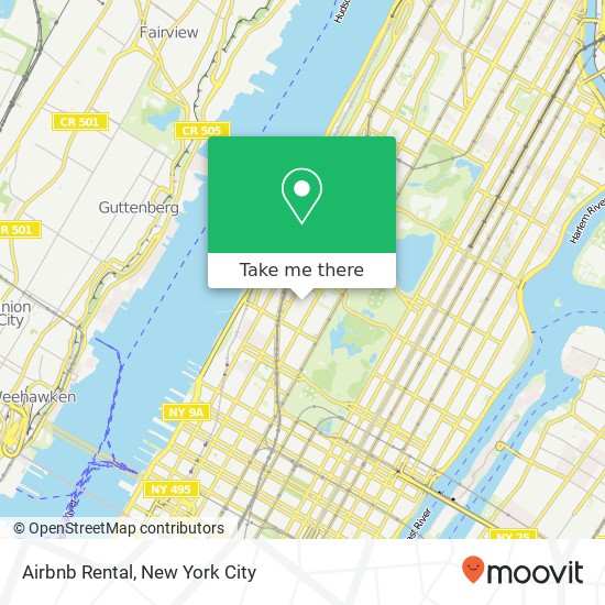 Airbnb Rental map