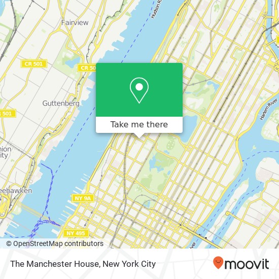 The Manchester House map