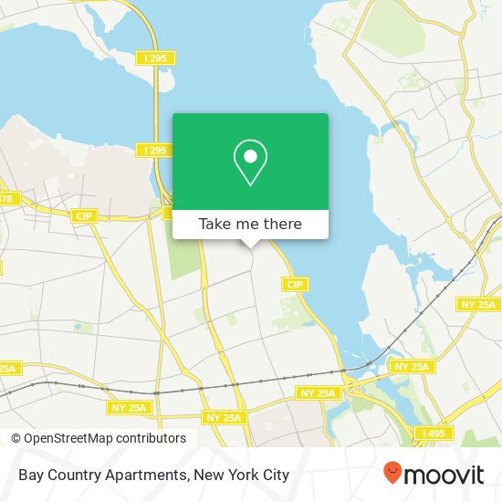 Mapa de Bay Country Apartments