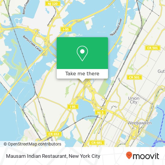 Mausam Indian Restaurant map