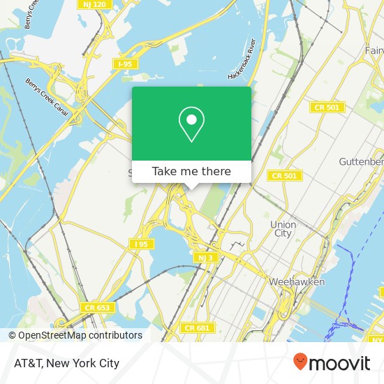 AT&T map