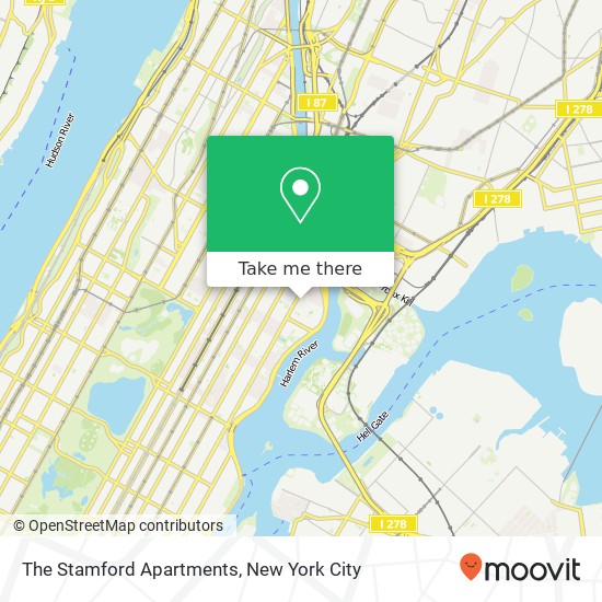 The Stamford Apartments map