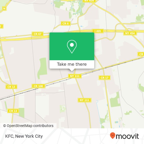 KFC map