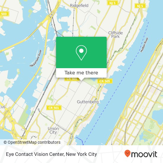 Eye Contact Vision Center map