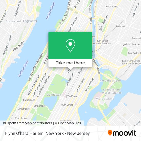 Flynn O'hara Harlem map