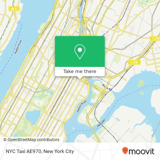 NYC Taxi AE970 map