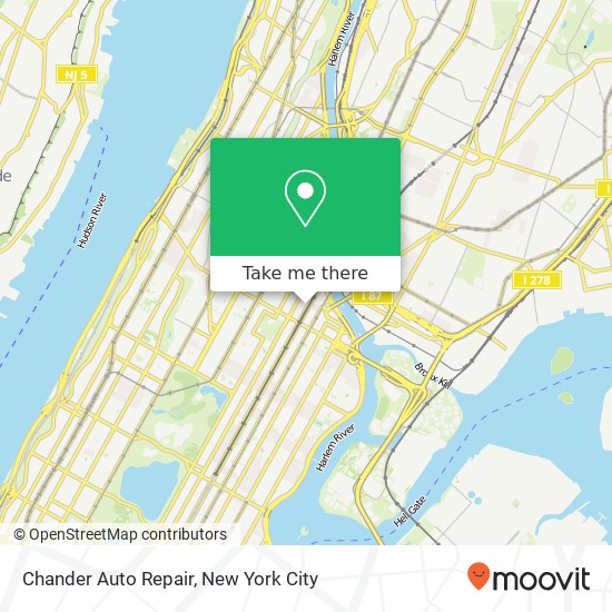 Chander Auto Repair map