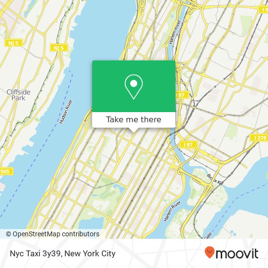 Nyc Taxi 3y39 map