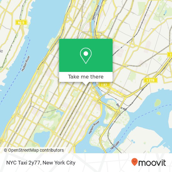NYC Taxi 2y77 map