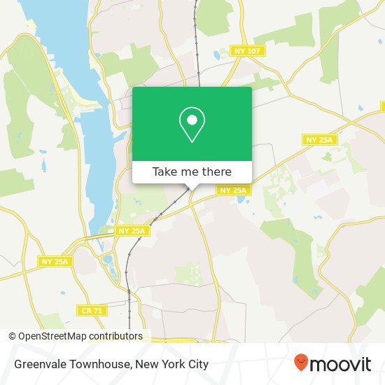 Mapa de Greenvale Townhouse
