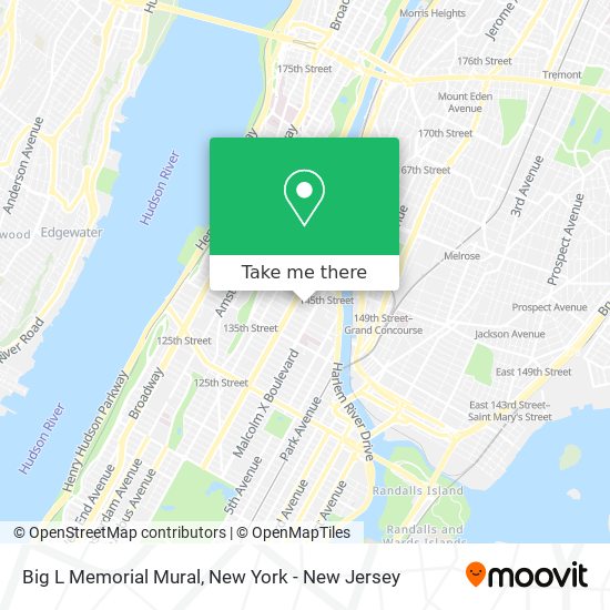 Mapa de Big L Memorial Mural