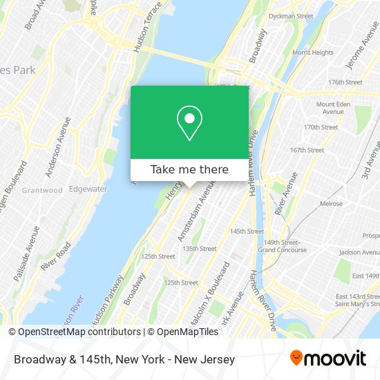 Mapa de Broadway & 145th