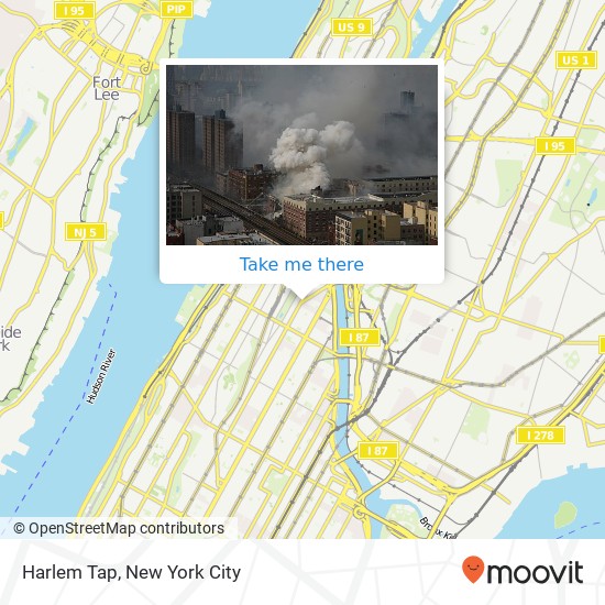 Harlem Tap map
