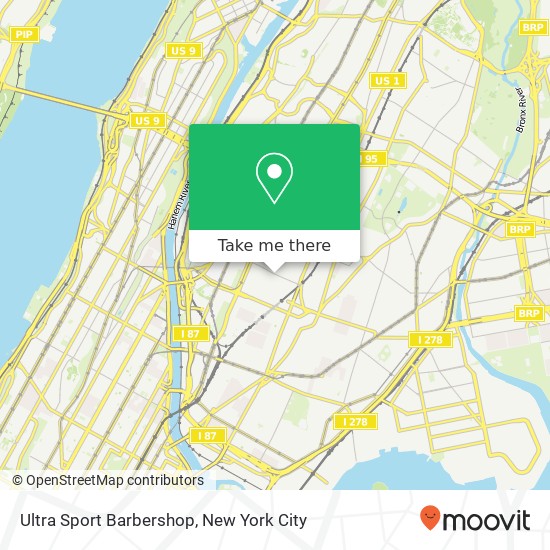 Ultra Sport Barbershop map