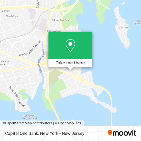 Capital One Bank map