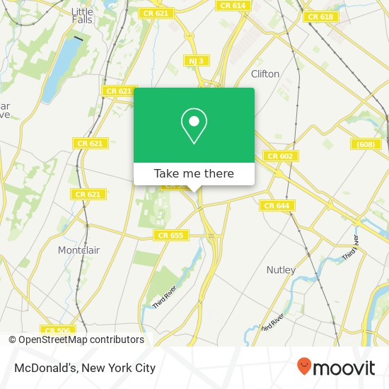 McDonald's map