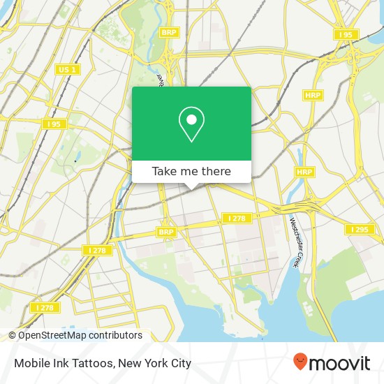 Mobile Ink Tattoos map