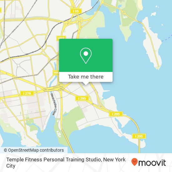 Temple Fitness Personal Training Studio map