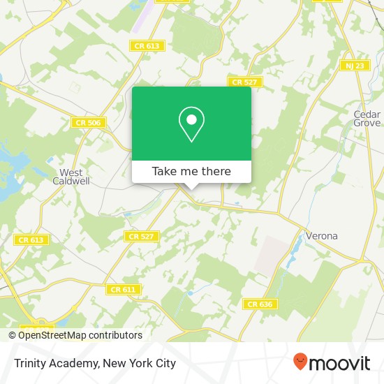 Trinity Academy map