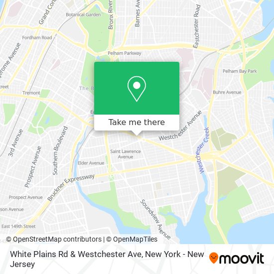 Mapa de White Plains Rd & Westchester Ave