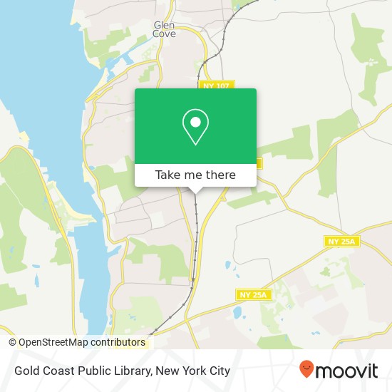 Mapa de Gold Coast Public Library