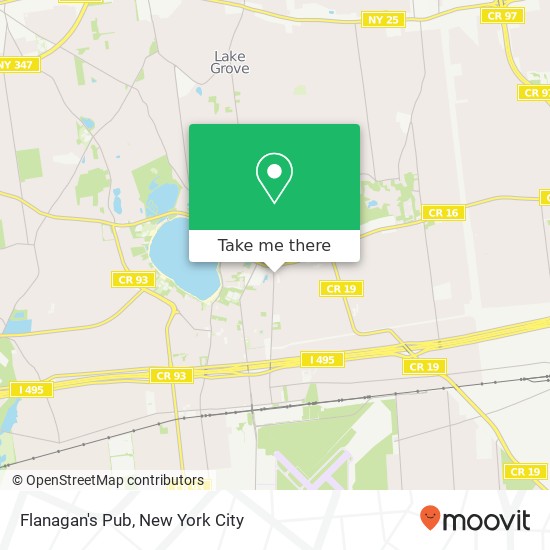 Flanagan's Pub map