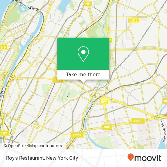 Mapa de Roy's Restaurant